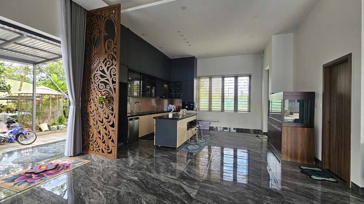 Nội thất thi công biệt thự 1 tầng mái nhật. Hình ảnh 7
