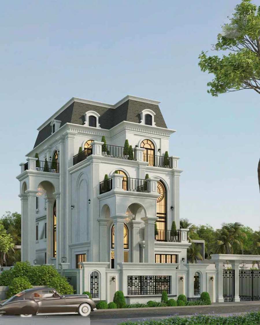 Đặc điểm mẫu thiết kế nhà mặt tiền 8m sâu 12m