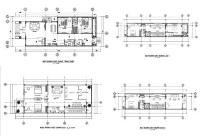 45+ Mặt Bằng Nhà Phố Đẹp, Tiện Nghi, Đáng Tham Khảo 2025