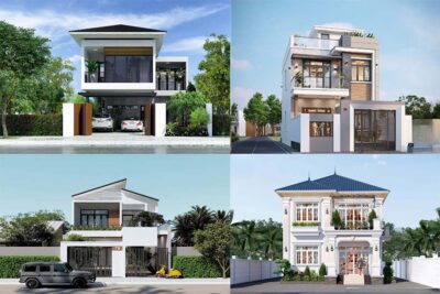 TOP 99+ Mẫu Nhà 2 Tầng 4 Phòng Ngủ 8×12, Không Thể Bỏ Lỡ