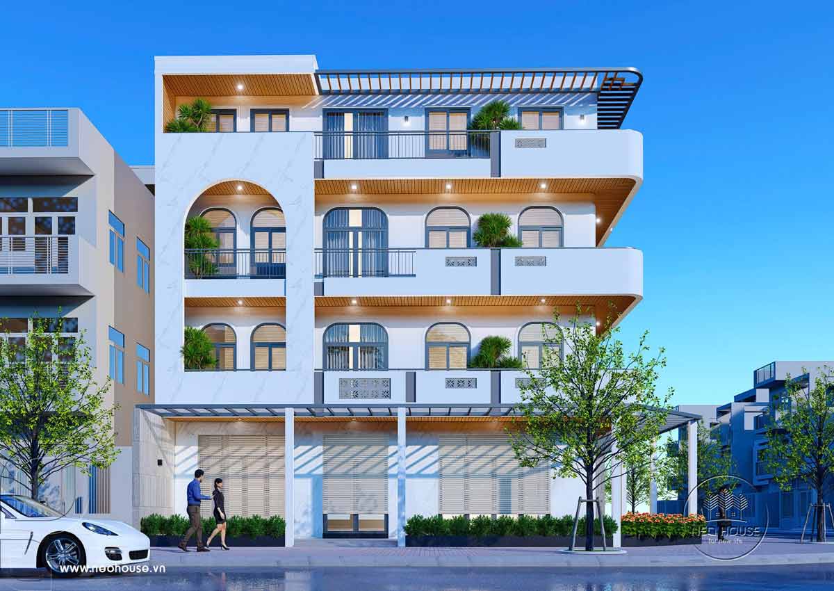 Phối cảnh cải tạo nhà phố thành căn hộ cho thuê. Hình ảnh 2