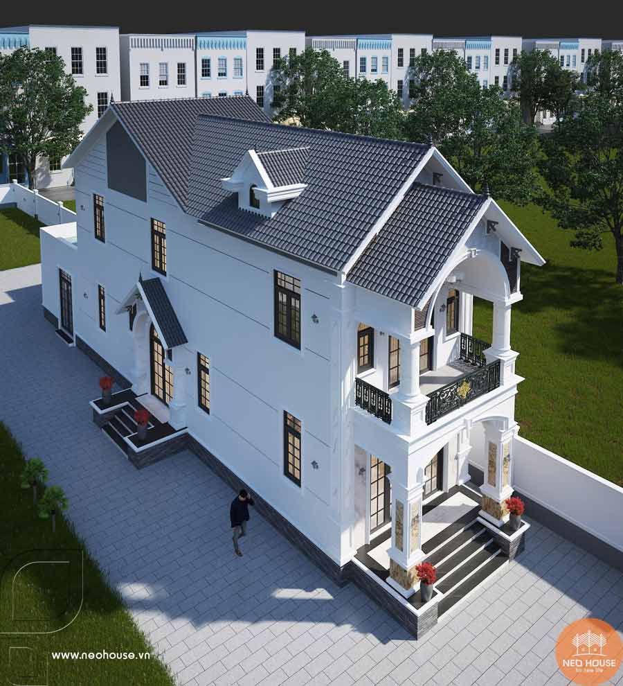 Nhà phố 2 tầng 5x17m tân cổ điển