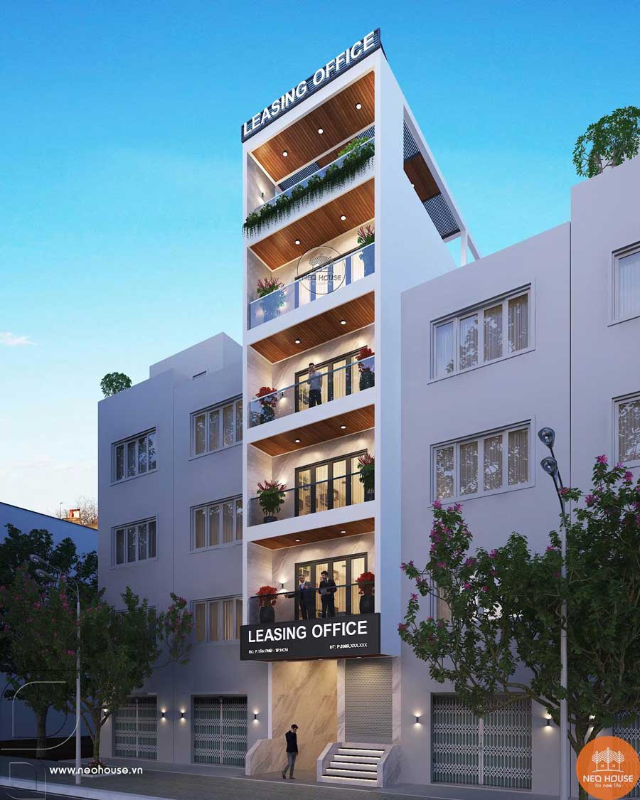 Nhà phố 5 tầng 5x20m kết hợp kinh doanh