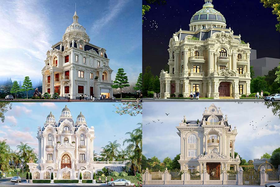 Thi công lâu đài - dinh thự Đà Nẵng