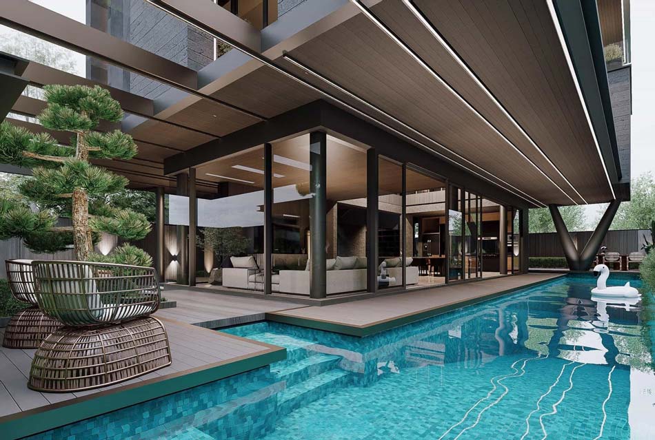 Biệt thự có bể bơi – Nghỉ dưỡng ngay trong chính ngôi nhà