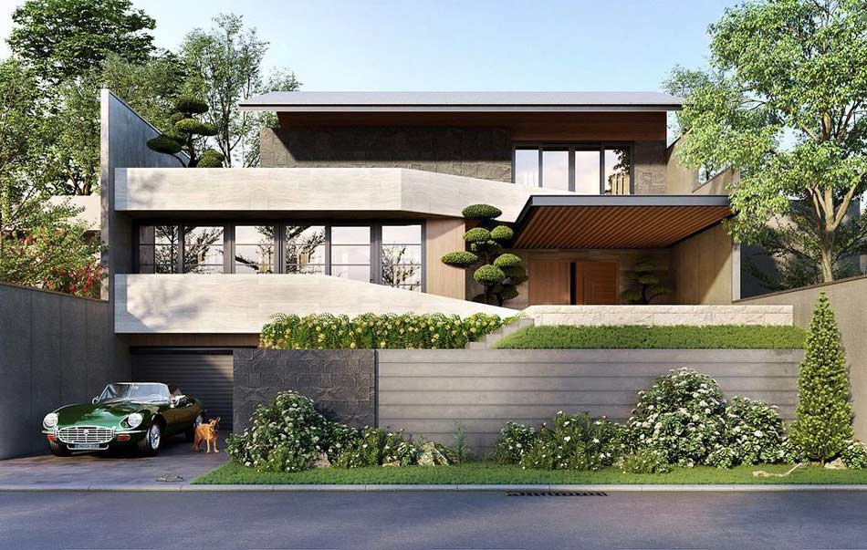 Biệt thự có tầng hầm – Giải pháp mở rộng không gian sống tiện nghi