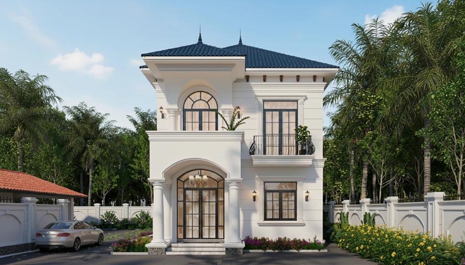 Mẫu thiết kế biệt thự 120m2