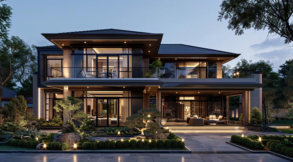 Biệt thự phong cách Nhật Bản - Giản dị, tinh tế và tràn đầy năng lượng