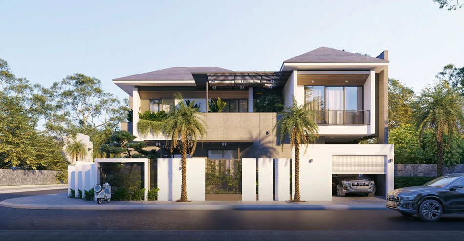 Thiết kế biệt thự 200m2