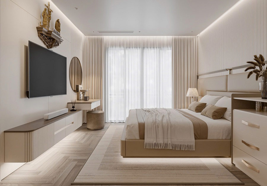 Thiết kế nội thất phòng ngủ