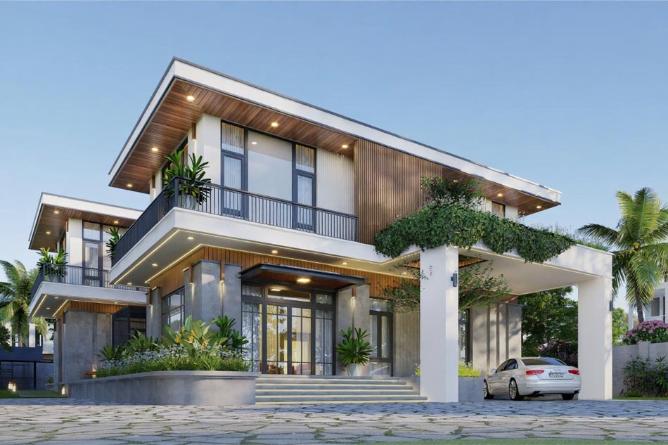 ưu điểm biệt thự nhà vườn