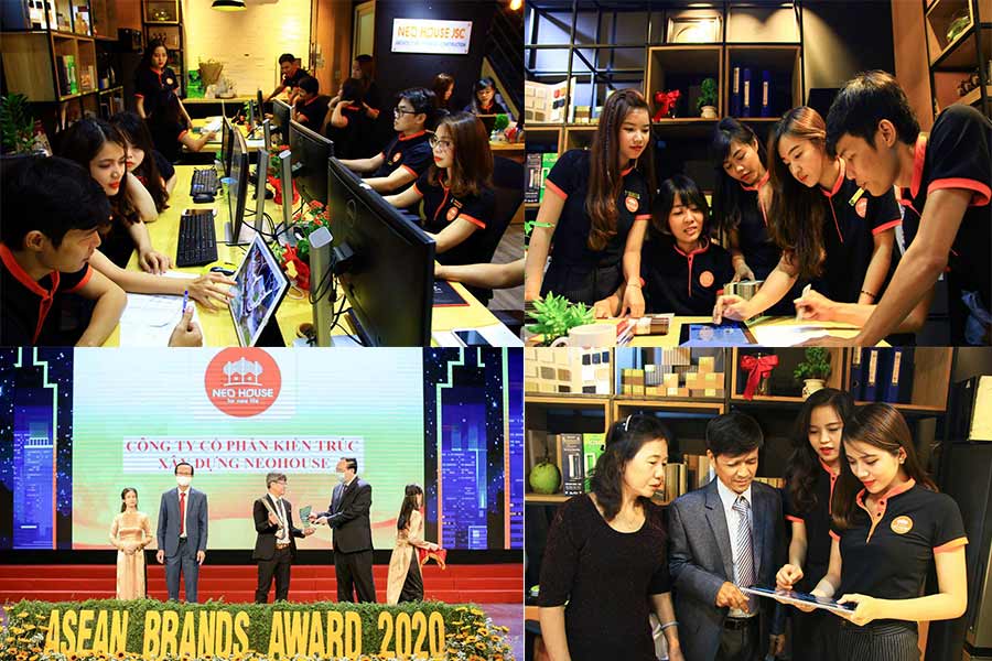 NEOHouse đơn vị thiết kế thi công biệt thự mái thái 1 tầng uy tín, chuyên nghiệp