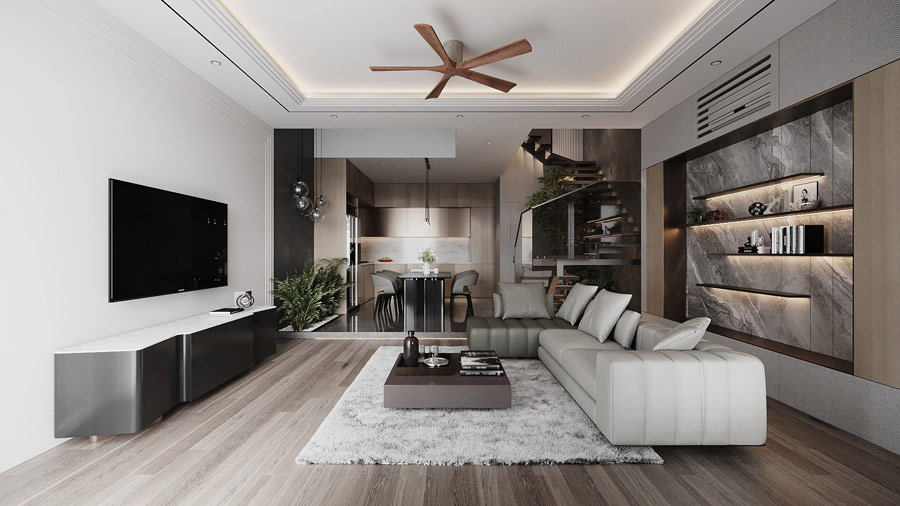 Ý tưởng thiết kế nội thất phòng khách