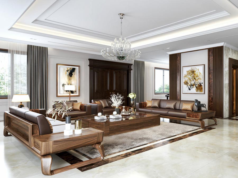 Ý tưởng thiết kế nội thất phòng khách