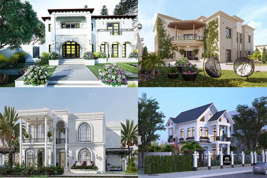 25+ Mẫu Thiết Kế Biệt Thự Nhà Vườn 2 Tầng Đẹp, Ấn Tượng Nhất