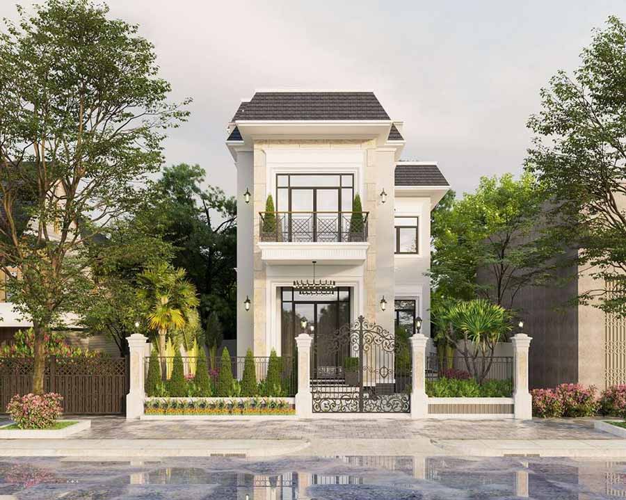 Chọn vị trí sân vườn hợp lý