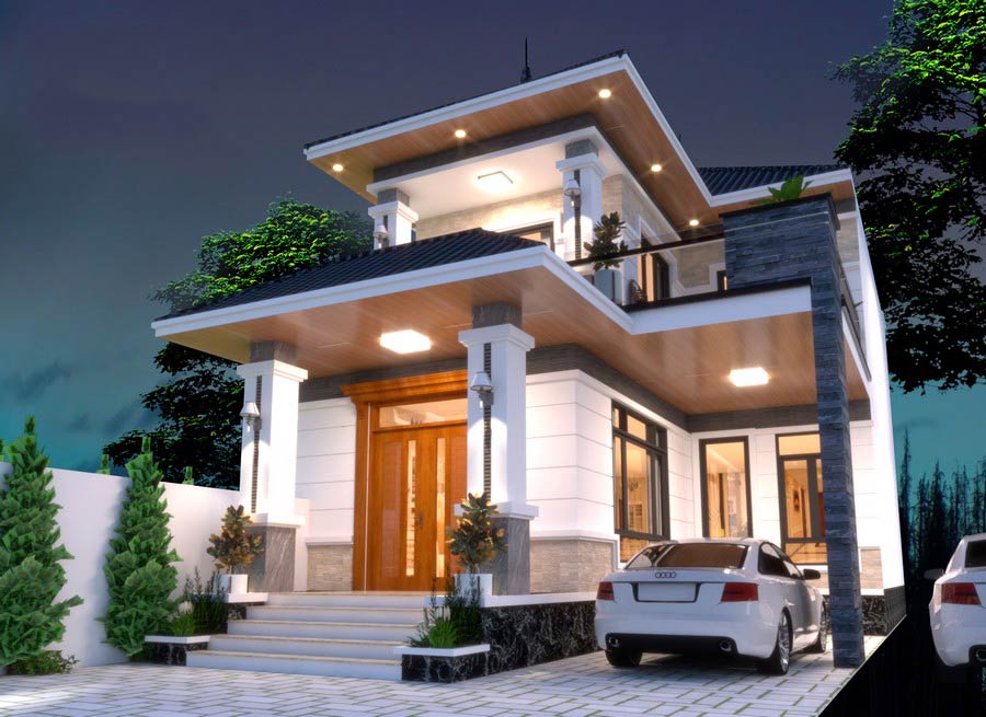 Ưu và nhược điểm của mẫu nhà chữ L 2 tầng