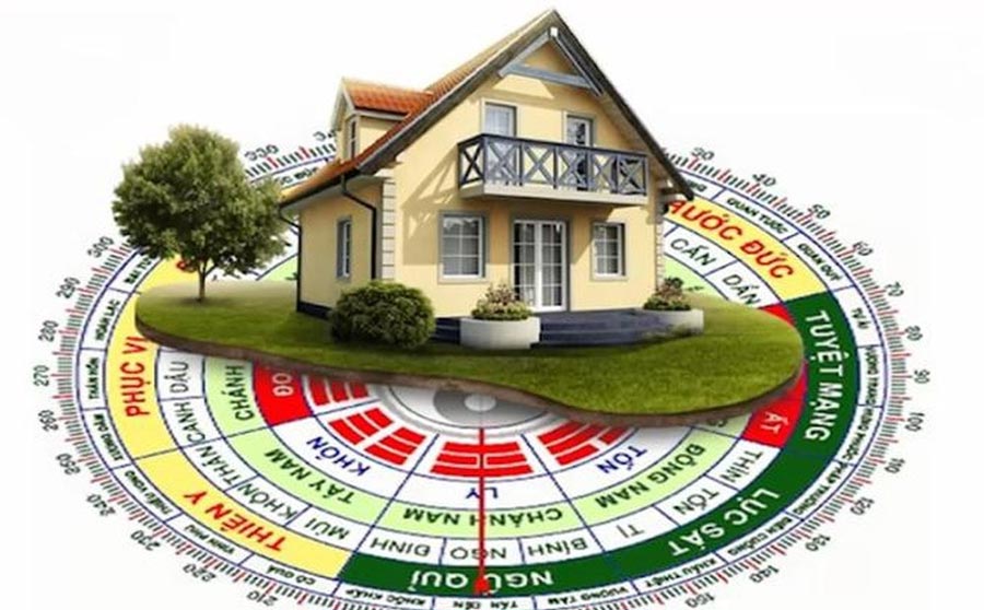 Bố trí phong thủy hợp lý