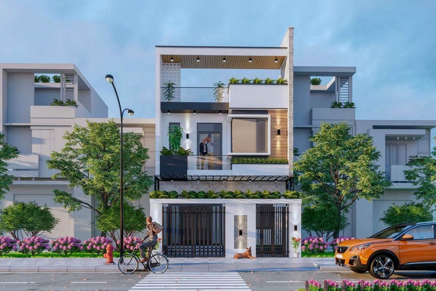 Tại sao xu hướng thiết kế biệt thự 2,5 tầng ngày càng phổ biến?