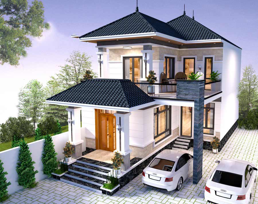 Ưu và nhược điểm của mẫu nhà chữ L 2 tầng