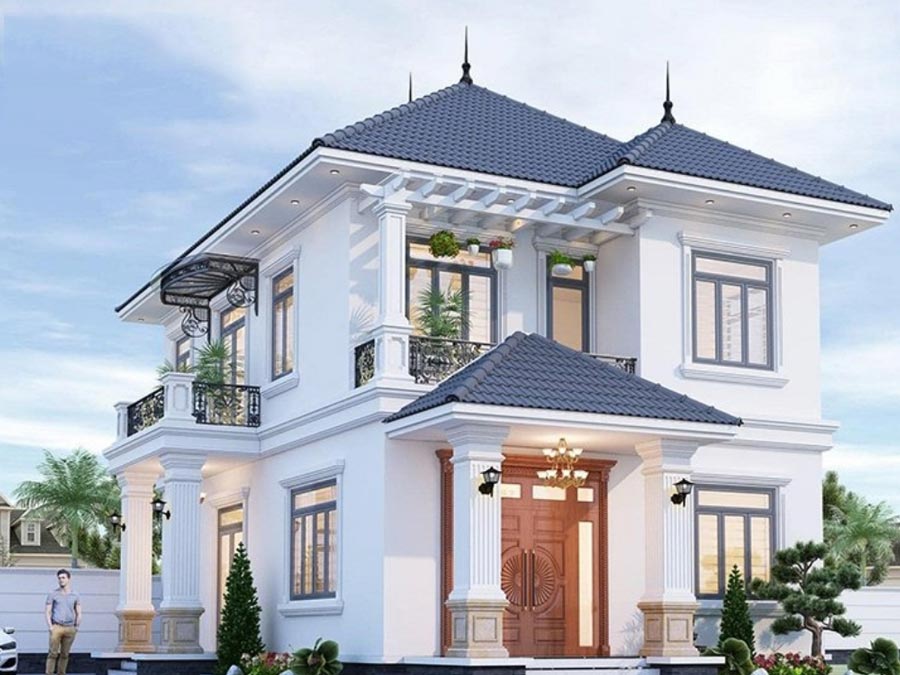 Xu hướng thiết kế biệt thự nhà vườn 2 tầng hiện nay
