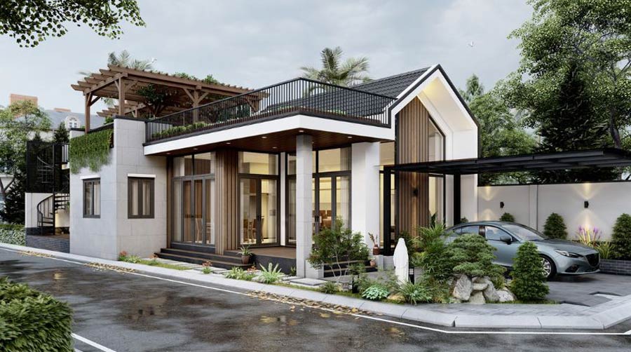 Biệt thự 1 5 tầng là gì?