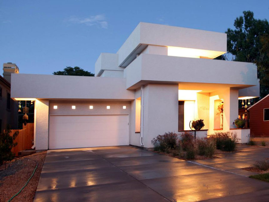 Thiết kế biệt thự 1 5 tầng phong cách tối giản