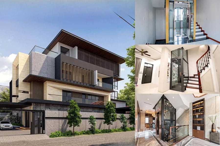15+ Mẫu biệt thự 3 tầng có thang máy đẹp được ưa chuộng nhất