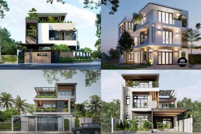 Top 35+ Mẫu Biệt Thự 3 Tầng Mái Bằng Đẹp, Thiết Kế Hiện Đại
