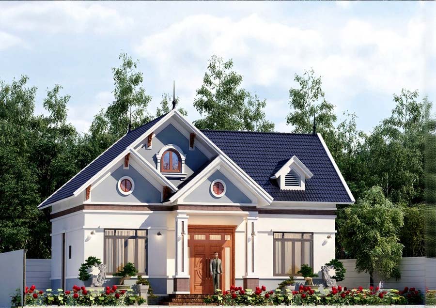 Nhà biệt thự mini cấp 4 diện tích 120m2