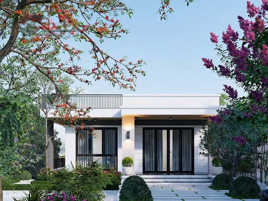 Biệt thự mini cấp 4 80m2 hiện đại