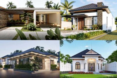 45+ Mẫu biệt thự mini cấp 4 đẹp hiện đại & xu hướng mới