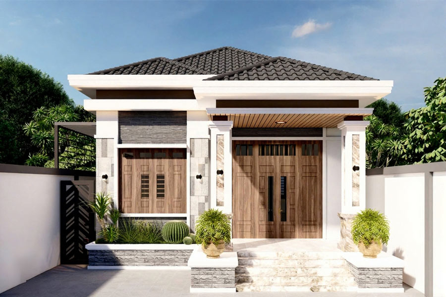 Biệt thự mini cấp 4 mặt tiền 7m