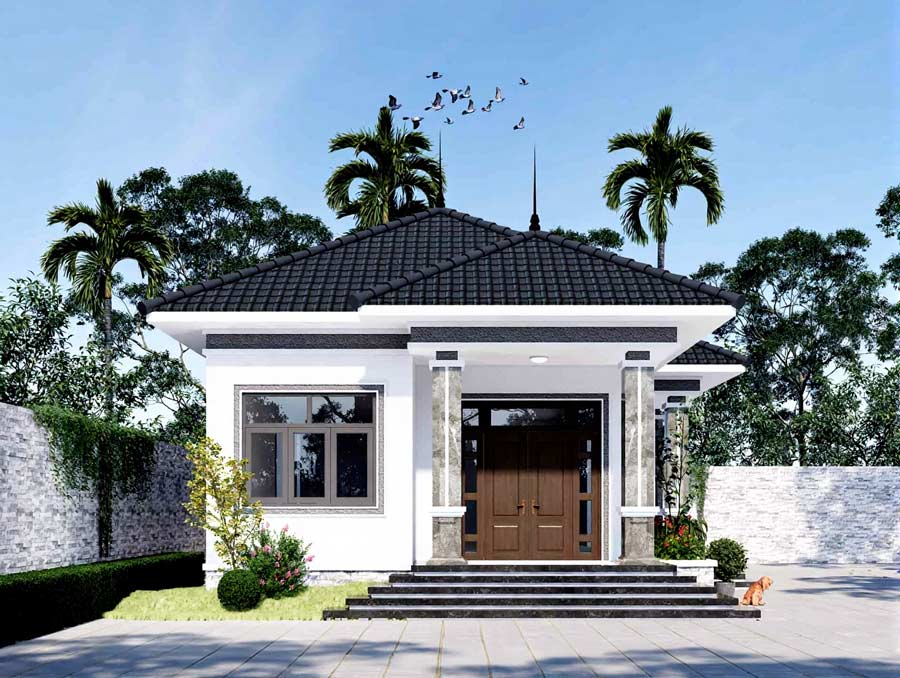 Biệt thự mini cấp 4 mặt tiền 7m