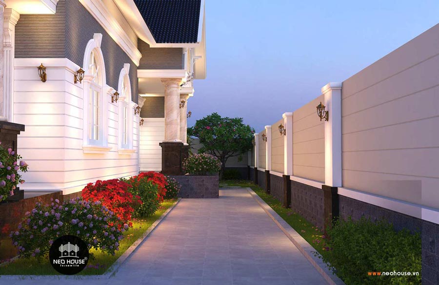 Thiết kế biệt thự nhà vườn ở nông thôn đẹp nhất