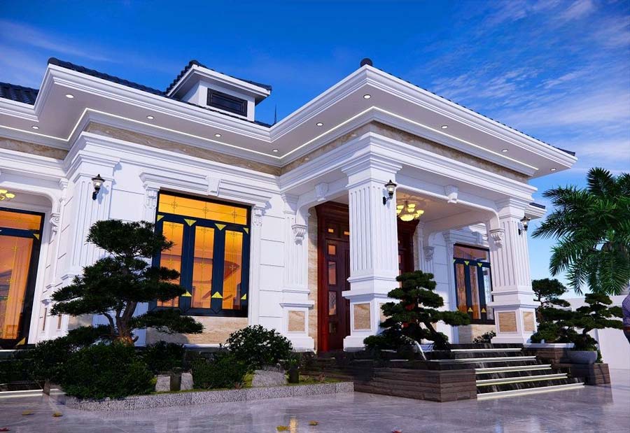 Nhà vườn 1 tầng phong cách Nhật