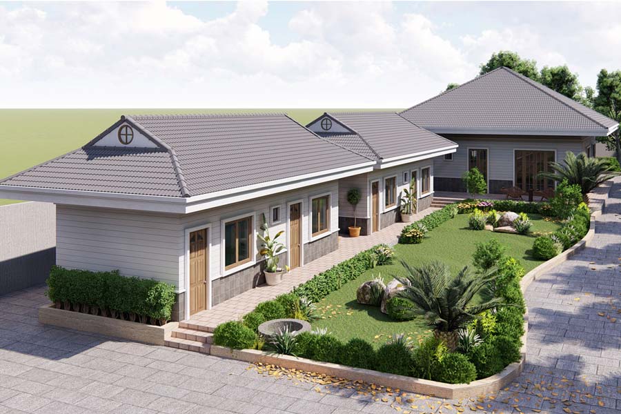 Mẫu nhà vườn Nhật truyền thống