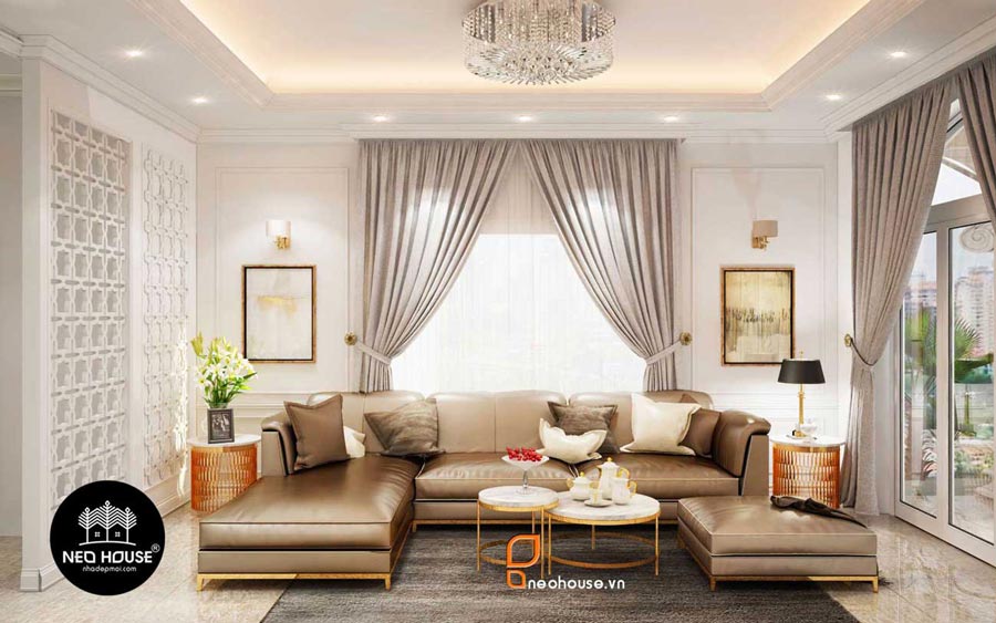 Dự án: Mẫu thiết kế biệt thự 3 tầng tân cổ điển 9x14m tại An Giang