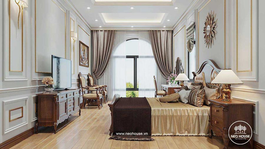 Dự án: Thiết kế nhà biệt thự 3 tầng đẹp đẳng cấp tại Long Xuyên