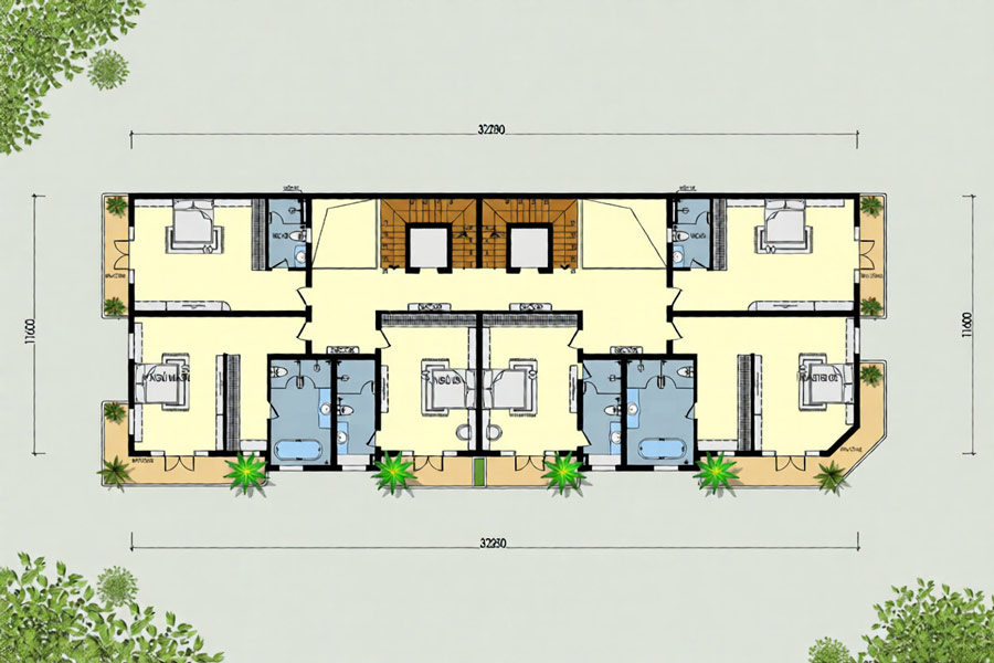 Giải pháp cách âm cho tường chung trong biệt thự song lập