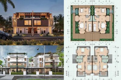 Mặt Bằng Biệt Thự Song Lập Và Những Lưu Ý Quan Trọng