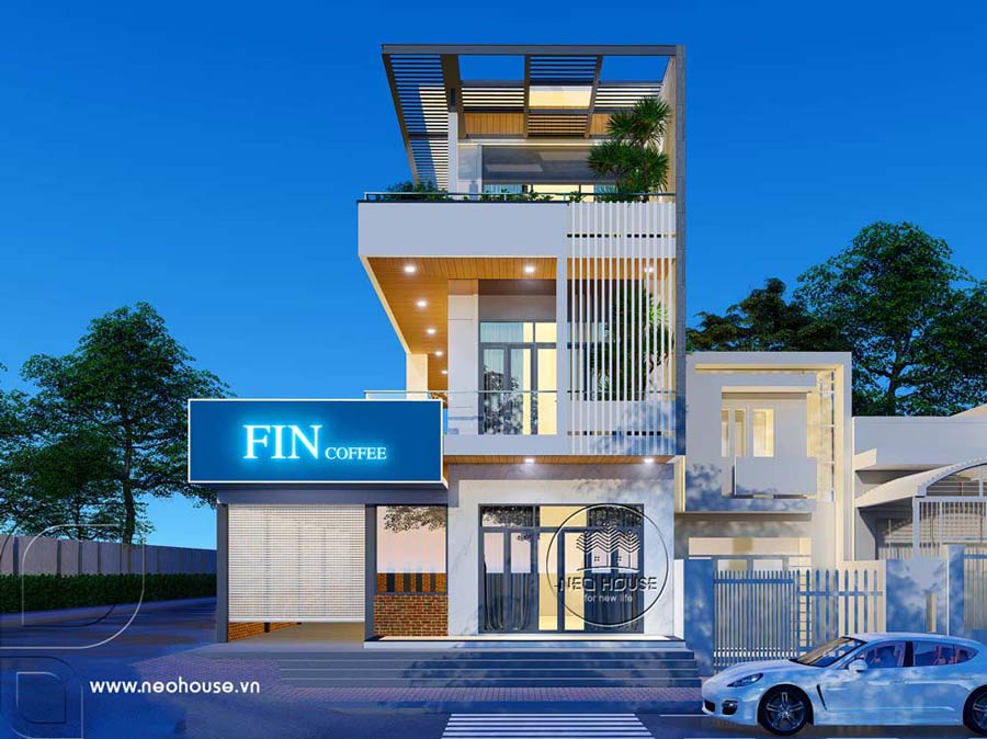 Mẫu nhà phố kết hợp kinh doanh