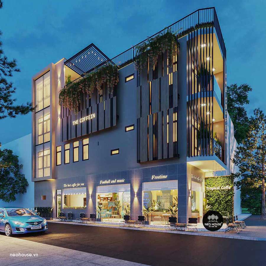 Mẫu nhà phố kết hợp kinh doanh