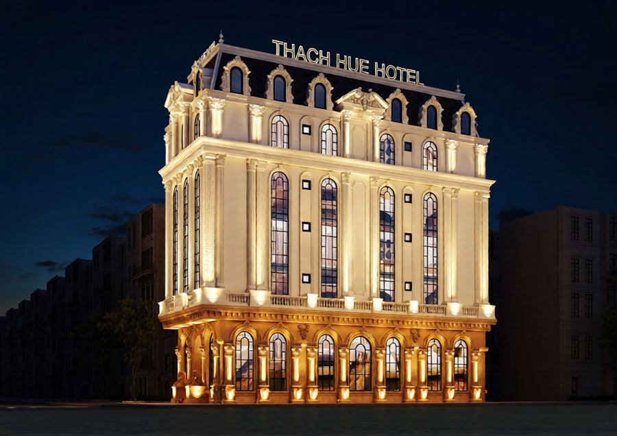 Thiết kế khách sạn 5 tầng