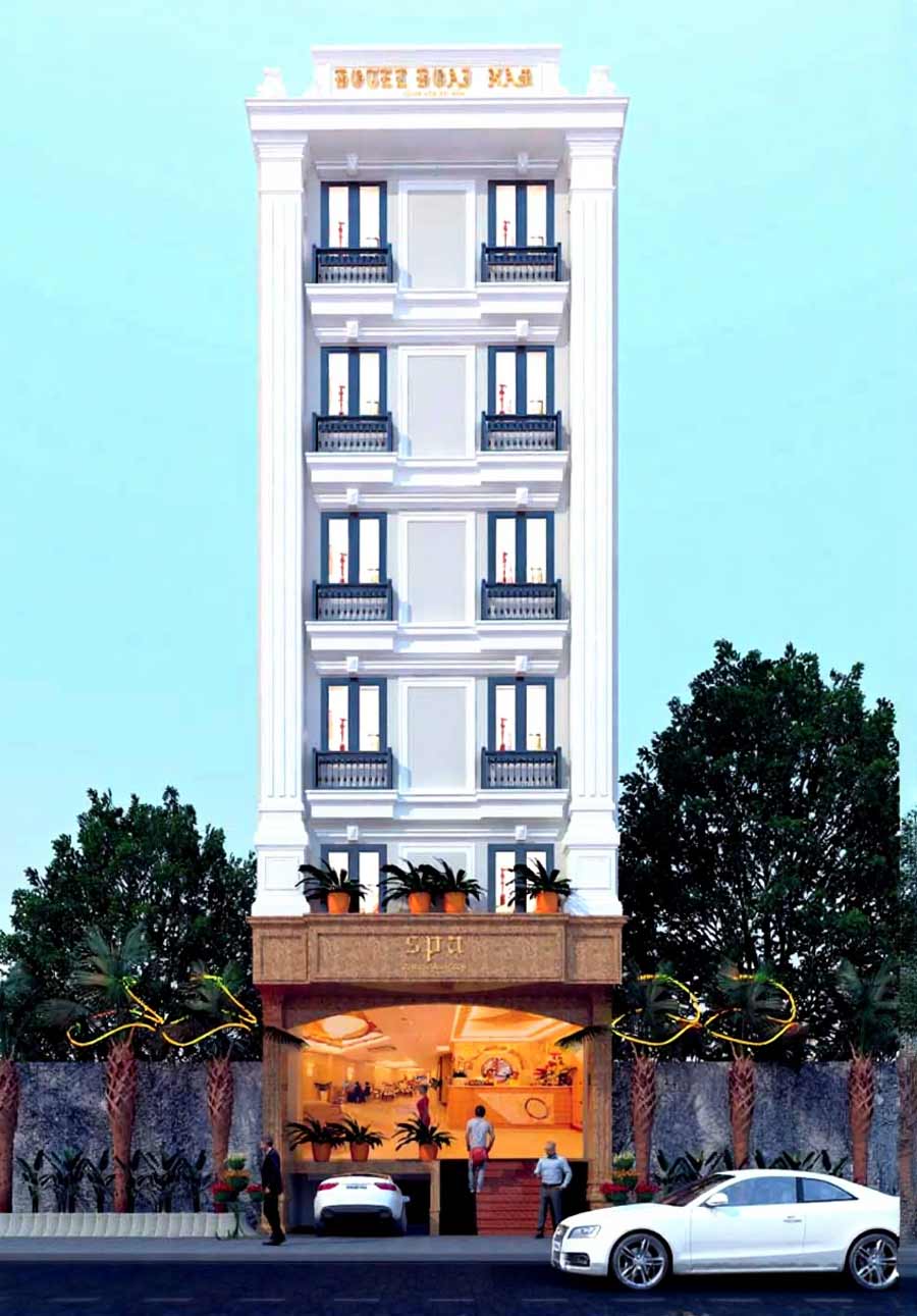 Thiết kế khách sạn 7 tầng