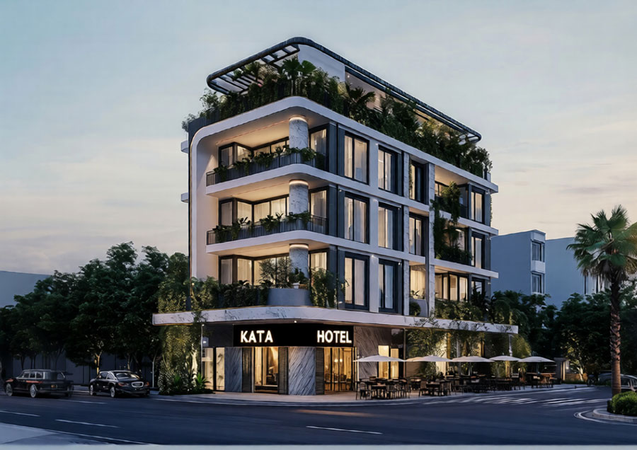 Thiết kế khách sạn hiện đại