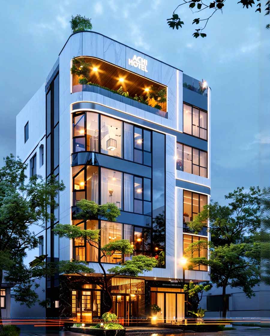 Thiết kế khách sạn hiện đại