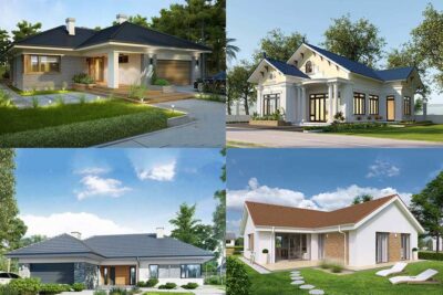 Top 55+ Mẫu Nhà Chữ L 1 Tầng Độc Đáo, Ấn Tượng Nhất 2025