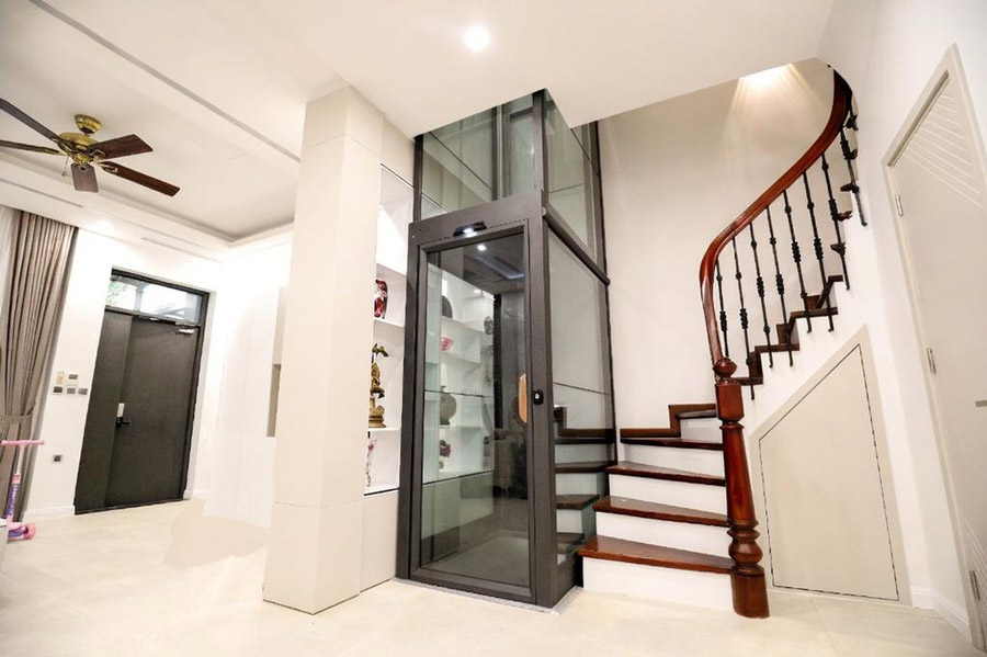 Thang máy mini cho nhà diện tích nhỏ