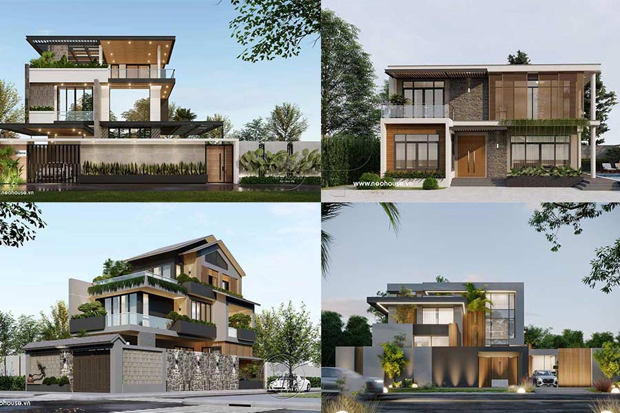 55+ Thiết Kế Biệt Thự Nhà Vườn Trên Đất 200m2 Ấn Tượng Nhất